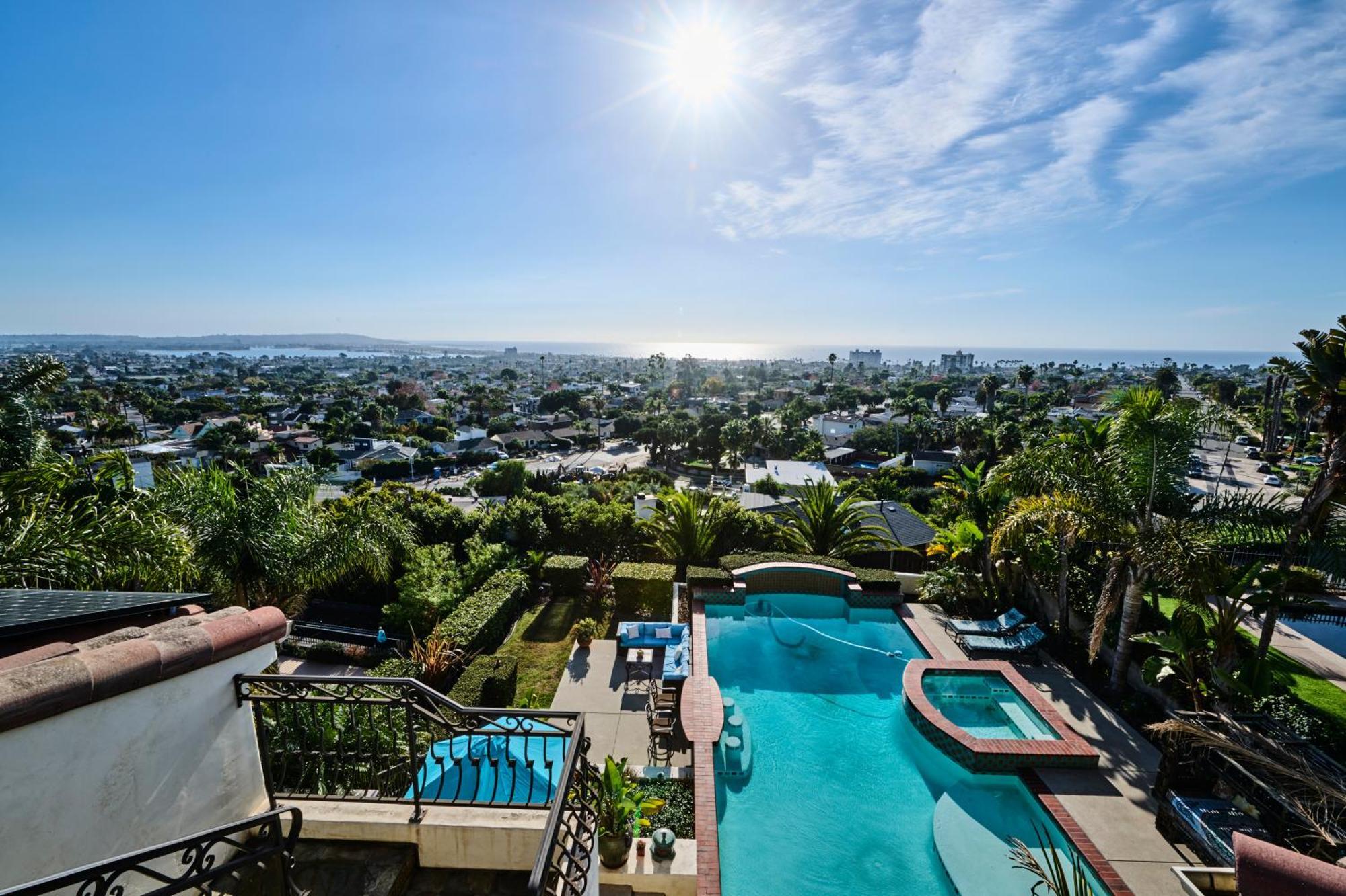 360 Degree Ocean & City Views With Pool, Spa, Close To The Beach! Pets Ok 圣地亚哥 外观 照片